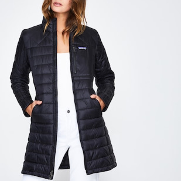 Patagonia Jackets & Blazers - Patagonia NWT Radalie Mid Length Navy Parka Sz L